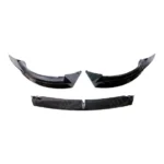 Fits Tesla Model Y 2020-2024 Gloss Black Front Splitter Lip - Image 4