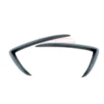 (Pre-Order) Fits Tesla Model Y 2020-2023 Carbon Fiber Front Fog Light Trim Eyebrow Frame - Image 3