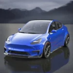 (Pre-Order) Fits Tesla Model Y 2020-2023 Carbon Fiber Front Fog Light Trim Eyebrow Frame - Image 9
