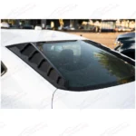 For Ford Shelby Mustang 2015-2021 Matte Black Sunshade Rear Window Louver - Image 4