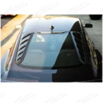 For Ford Shelby Mustang 2015-2021 Matte Black Sunshade Rear Window Louver - Image 5