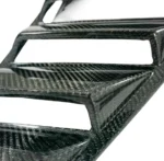 Real Carbon Fiber Side Quarter Window Louver For Ford Mustang 24-25 - Image 6