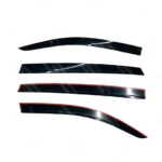 Fits 2014-2021 Acura MDX Window Vent Visors Rain Sun Guards Shade Deflectors - Image 3