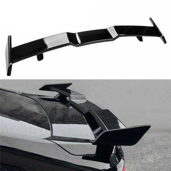 O1CN01235u1N1zXBQ80qi67__988136723-0-cib.webp Fit 2018-2023 Honda Accord 10th Gen Rear Trunk Lip Spoiler Wing (Gloss Black) - Image 1