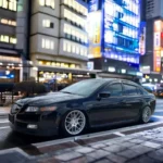 Fits for Acura TL 2004-2008 Window Vent Visors Sun Rain Guards Shade Deflectors - Image 9