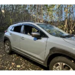 Fits 2022-2025 EV6 Carbon Fiber Print Trim Rain Guards Window Visors - Image 7