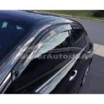 Fit 2010-2016 Lexus RX350 RX450H Carbon Fiber Style Trim Vent Window Visors Rain Sun Wind Guards Shade Deflectors - Image 4