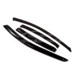 Fit 2008-2014 Subaru WRX STI Impreza Out-Channel Vent Window Visors Rain Sun Wind Guards Shade Deflectors - Image 2