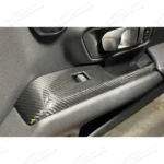 For 2020-Up Toyota Supra Carbon Fiber Side Door Panel Cover - Image 12