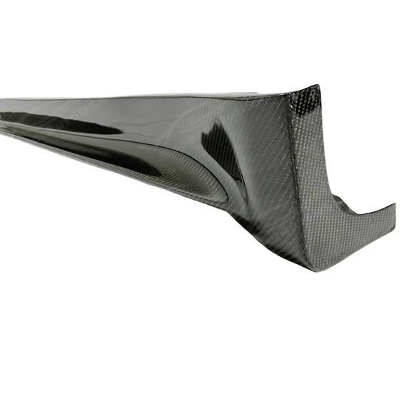 Fits Tesla Model Y 2020-2025 Real Carbon Fiber Side Skirts Extension - Image 6