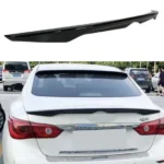 Fit 2014-2017 INFINITI Q50 Rear Trunk Spoiler wing (Gloss Black)