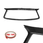 Fits 2017-2022 Q60 Front Grille Grill Outline Cover (Carbon Fiber Print) - Image 2