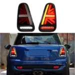 Fits 2001-2006 Mini Cooper R50 R53 LED Tail Light E-Mark Sequential Assembly