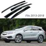 Fit 2013-2018 Acura RDX 3D Mugen Style Vent Window Visors Rain Sun Wind Guards Shade Deflectors - Image 3
