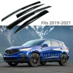 Fits 2019-2024 Acura RDX 3D Mugen Style Window Visors Rain Guards Deflectors - Image 3