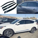 Fit 2019-2024 Acura RDX Window Vent Visors Rain Sun Wind Guards Shade Deflectors