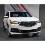 For Acura RDX 2019-2021 Gloss Black Front Bumper Upper Grill/Grille Assembly - Image 7