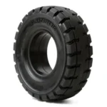 Solid Resilient Forklift Tires 23x9-10 - 6.5" Rim Width