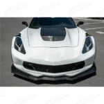 Fits 14-19 Corvette C7 Stage 2.5 ZR1 Style Extended Front Bumper Lip - Image 8