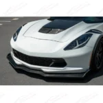 Fits 14-19 Corvette C7 Stage 2.5 ZR1 Style Extended Front Bumper Lip - Image 9
