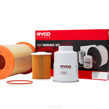 Oil Air Fuel Filter Service Kit Ryco for NISSAN NAVARA Diesel D22 3.0L 2001-2008 RSK11