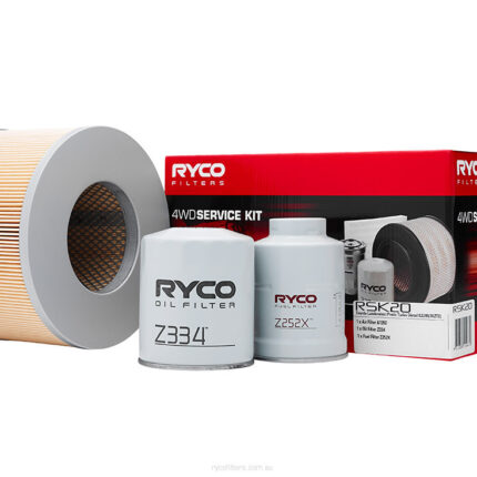Oil Air Fuel Filter Service Kit Ryco for Landcruiser Prado KZJ90 KZJ95 3.0L Diesel RSK20