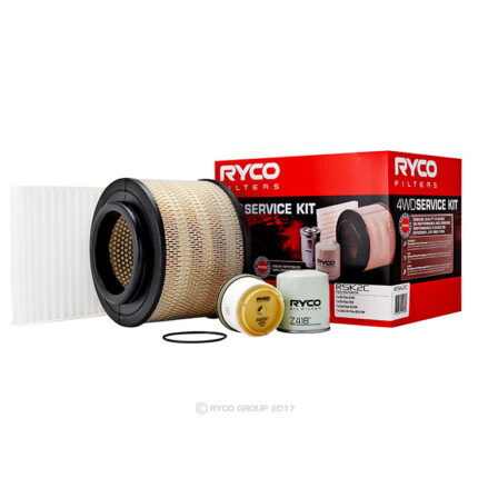 Oil Air Fuel Cabin Filter Service Kit Ryco for Hilux KUN16 KUN26 3.0l Diesel RSK2C