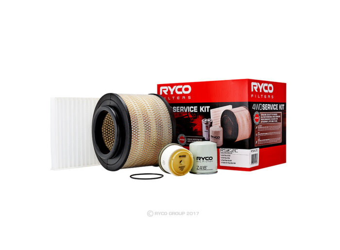 Oil Air Fuel Cabin Filter Service Kit Ryco for Hilux KUN16 KUN26 3.0l Diesel RSK2C - Image 1