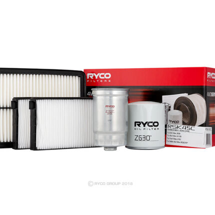 Oil Air Fuel Filter Service Kit Ryco RSK45C for HYUNDAI ILOAD IMAX TQ 02/08-ONWARDS