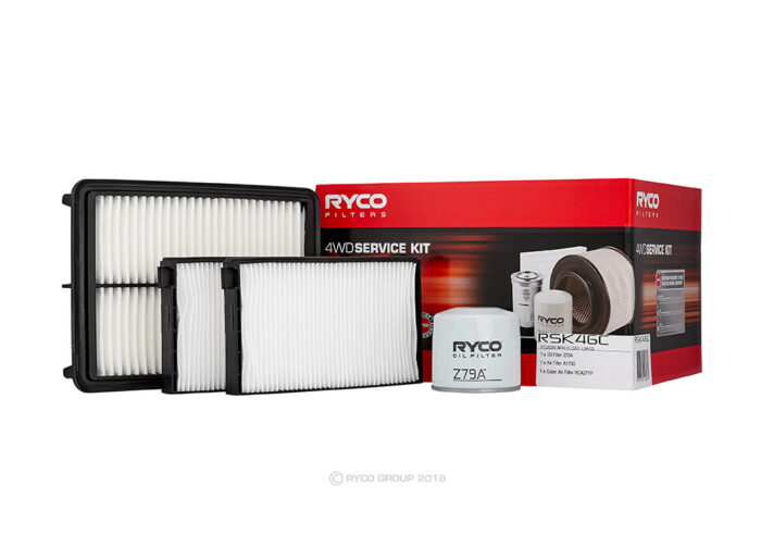 Oil Air Fuel Filter Service Kit Ryco RSK46C for HYUNDAI ILOAD IMAX TQ 2.4L 02/08-ONWARDS - Image 1