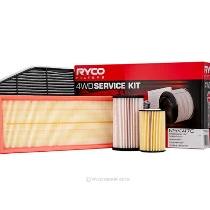Oil Air Fuel Filter Service Kit Ryco RSK47C for VW CADDY 2CA 2CB 2KA 2CJ 2KH 2CH 2KJ 1.6 2.0L 08/10-05/15