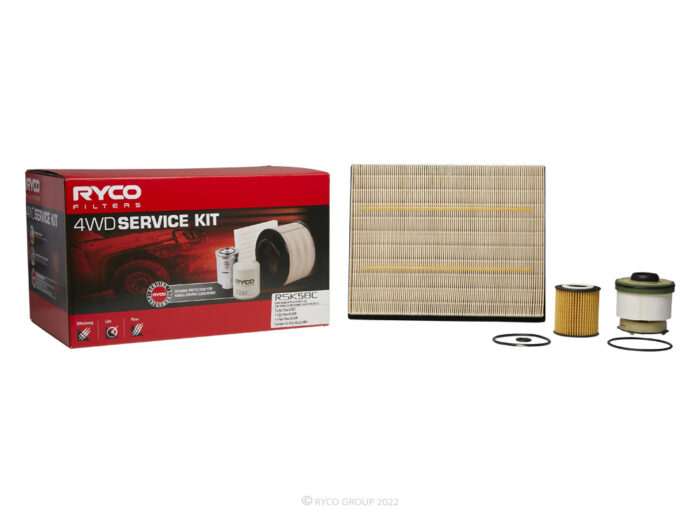 Service Filter Kit RYCO for MAZDA BT50 FORD Ranger PX Everest UA 2.2l 3.2l RSK58C - Image 1