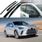Fits 2023-2025 Lexus RX350 550h 3D Mugen Style Window Visor Rain Vent Deflectors