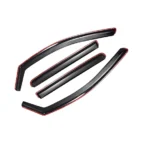In-Channel Vent Window Visors Rain Sun Shade Guards Deflectors For BMW X6 2020-2025 - Image 2