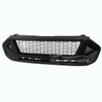 Fits 2019-2021 Ford Ranger Monster style Black Front Grille with LED Lights - Image 3