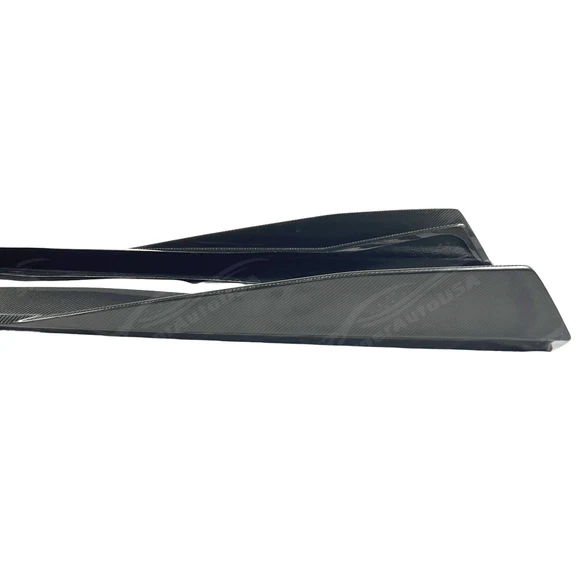 Fits 2020-2025 Chevrolet Corvette C8 Real Carbon Fiber Side Body Skirts - Image 5