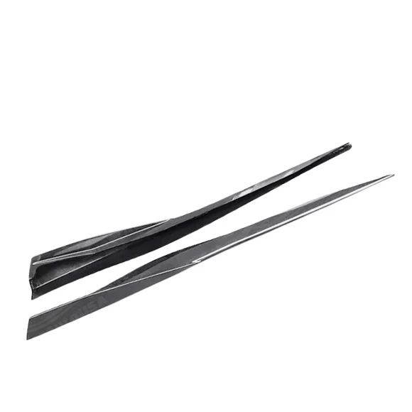 Fits 2020-2025 Chevrolet Corvette C8 Real Carbon Fiber Side Body Skirts - Image 11