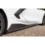 Fits 2020-2025 Chevrolet Corvette C8 Real Carbon Fiber Side Body Skirts - Image 8