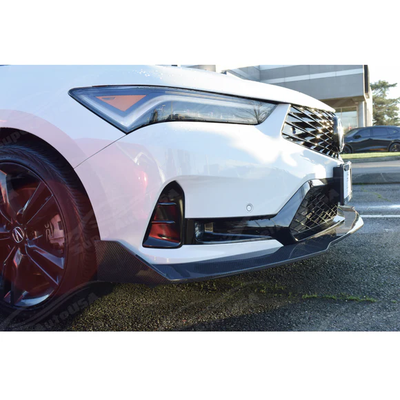 Fits Acura Integra 2023-2025 Real Carbon Fiber Front Splitter Lip (1pc) - Image 7