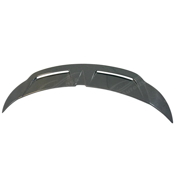 Real Carbon Fiber Rear Trunk Lip Spoiler Wing Fits Tesla Model Y 2020-2024 - Image 10
