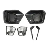 Fits 2017-2021 Honda Civic Si Fog Light Rear Pair Cover Set - Image 6