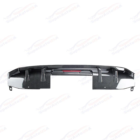 Fits 2016-2021 Honda Civic Sport Sedan Rear Bumper Lip Spoiler Diffuser LED Rear Corners - Image 7
