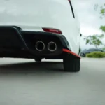 TRD Style Rear Diffuser Bumper lip Spoiler Body Splitter & Rear corner splitters Fits Toyota Camry 2018-2024 - Image 13