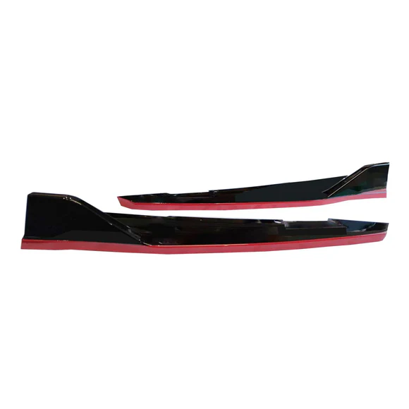 TRD Style Rear Diffuser Bumper lip Spoiler Body Splitter & Rear corner splitters Fits Toyota Camry 2018-2024 - Image 8