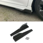Fit 2015-2020 Ford Mustang Side Skirts Underboard Extension Panel Body Kit