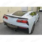 Fits Corvette C7 Stingray / Z51 Package Carbon Fiber Rear Bumper Spoiler - Image 9