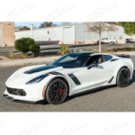 Fits Chevrolet Corvette C7 Light Tinted Wick Bill Rear Spoiler Extension - Image 2