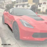 Fits 2014-19 Corvette C7 Z06 Style Side Skirts Rocker Panel Extension - Image 22