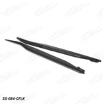 Fits 2014-19 Corvette C7 Z06 Style Side Skirts Rocker Panel Extension - Image 2