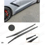 Fits Chevrolet Corvette C7 EOS Style Side Skirts Rocker Panels - Image 5